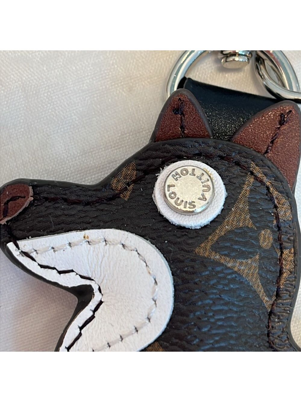 Louis Vuitton Monogram Doggy Bag Charm/Keychain - Picture 3 of 11
